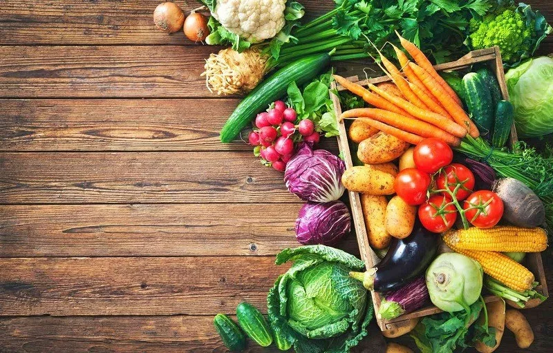 Cleaning fresh vegetables