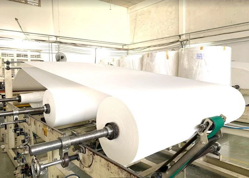 Chlorine use in paper industry